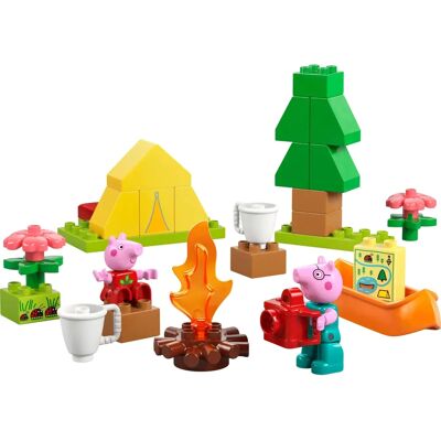 LEGO DUPLO Peppa Pig Camping-Trip - Bausteilspielzeug für 2+ Jahre LEGO DUPLO Peppa Pig Camping-Trip - Bausteilspielzeug für 2+ Jahre