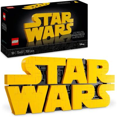 Warner Bros Lego Star Wars 75407 - Logo Star Wars i Murstein Warner Bros Lego Star Wars 75407 - Logo Star Wars i Murstein