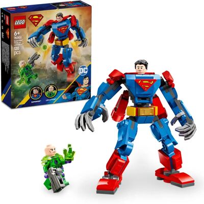 LEGO DC Superman Mech vs. Lex Luthor - Konstruktionsspielzeug LEGO DC Superman Mech vs. Lex Luthor - Konstruktionsspielzeug