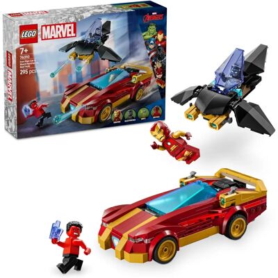 LEGO Auto di Iron Man e Black Panther contro Hulk Rosso - Set 76310 LEGO Auto di Iron Man e Black Panther contro Hulk Rosso - Set 76310