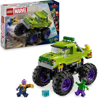 LEGO Marvel Hulk-Truck vs. Thanos Sett 76312 LEGO Marvel Hulk-Truck vs. Thanos Sett 76312