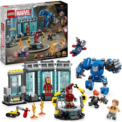 LEGO Marvel Iron Man's Labor - Hall of Armour Sett LEGO Marvel Iron Man's Labor - Hall of Armour Sett