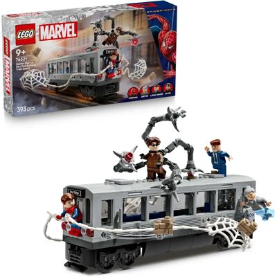 Σκηνή τρένου LEGO Spider-Man - Σετ κατασκευής Σκηνή τρένου LEGO Spider-Man - Σετ κατασκευής