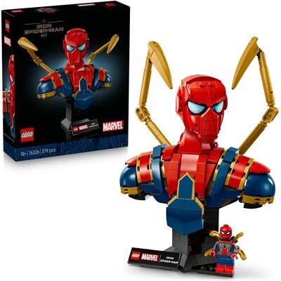 Lego Iron Spider-Man Bust - Συλλεκτικό σετ για ενήλικες Lego Iron Spider-Man Bust - Συλλεκτικό σετ για ενήλικες