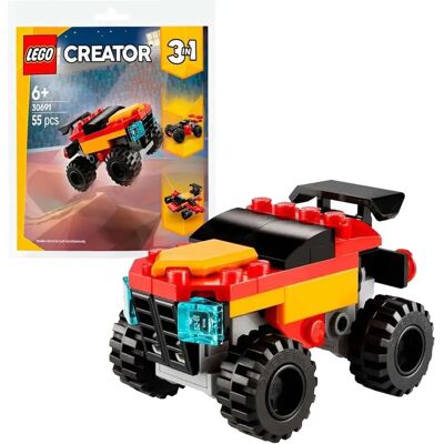 LEGO Mini-Monster Truck 3-in-1 - Spielzeug-Baukasten LEGO Mini-Monster Truck 3-in-1 - Spielzeug-Baukasten