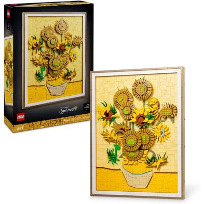 LEGO Art Vincent van Gogh - Sonnenblumen - Wandkunst LEGO Art Vincent van Gogh - Sonnenblumen - Wandkunst