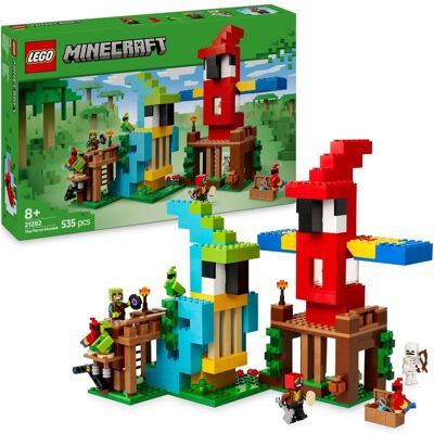 LEGO Dschungelpapageienhäuser - Bauset für Kinder LEGO Dschungelpapageienhäuser - Bauset für Kinder