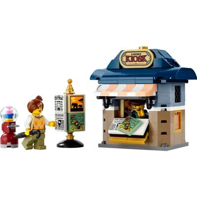 LEGO Icons Kioski na rogu - Kiosk, Stojak z gazetami, Projekt dla dorosłych LEGO Icons Kioski na rogu - Kiosk, Stojak z gazetami, Projekt dla dorosłych