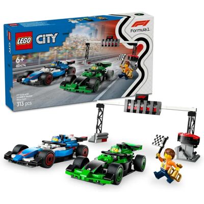 LEGO Marke Modell - F1 Startgitter - Spielset LEGO Marke Modell - F1 Startgitter - Spielset