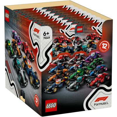 LEGO - Mini Figures F1 Cars - 36pcs - Box - Figur LEGO - Mini Figures F1 Cars - 36pcs - Box - Figur