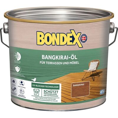 BONDEX Holzöl BANGKIRAI-ÖL - Witterungsbeständiges Holzöl BONDEX Holzöl BANGKIRAI-ÖL - Witterungsbeständiges Holzöl