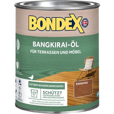 BONDEX Holzöl BANGKIRAI - UV-Schutz, Verschiedene Größen BONDEX Holzöl BANGKIRAI - UV-Schutz, Verschiedene Größen