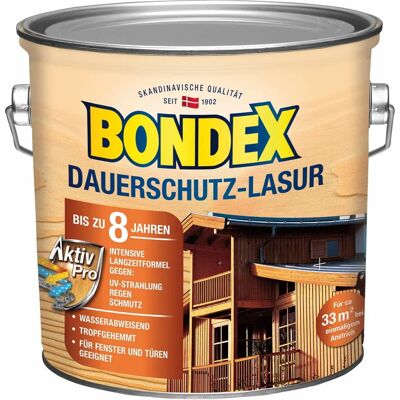 Bondex Holzschutzlasur - UV-beständig, 4L, Eiche Hell Bondex Holzschutzlasur - UV-beständig, 4L, Eiche Hell