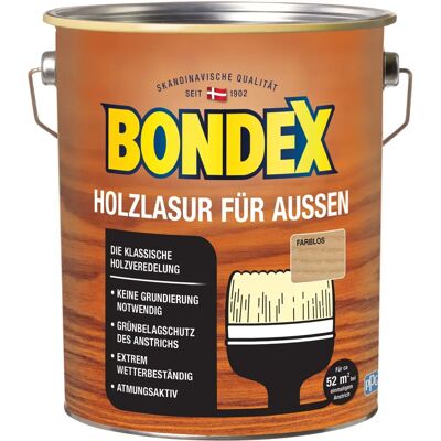 BONDEX Holzschutzlasur Außen - Verschiedene Farben BONDEX Holzschutzlasur Außen - Verschiedene Farben