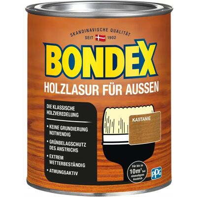 Bondex Außen Holzlasur - Witterungsbeständig, 16 Farben, 0,75L-4,8L Bondex Außen Holzlasur - Witterungsbeständig, 16 Farben, 0,75L-4,8L