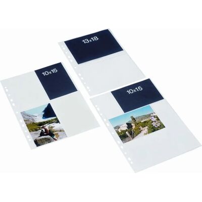 BANTEX Weiße 10x15 Fotofächer - Foto Taschen BANTEX Weiße 10x15 Fotofächer - Foto Taschen