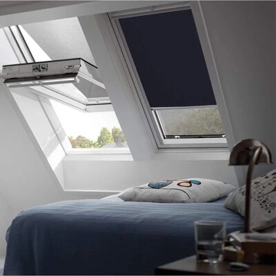 Velux Verdunklungsrollo S08 - Dunkelblau - für Fenster 114x140 cm Velux Verdunklungsrollo S08 - Dunkelblau - für Fenster 114x140 cm