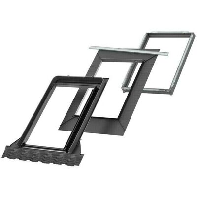 Rám střešního okna Velux 78x118cm - Hliník, Šedý Rám střešního okna Velux 78x118cm - Hliník, Šedý