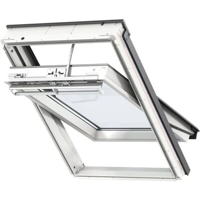Velux GGU Mk06 78x118 Finestra per Tetti Bianca Elettrica - Finestra di Tetto Velux GGU Mk06 78x118 Finestra per Tetti Bianca Elettrica - Finestra di Tetto