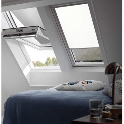 VELUX Weiß Verdunkelungsrollo DKL CK02 1025S - Fensterdekoration VELUX Weiß Verdunkelungsrollo DKL CK02 1025S - Fensterdekoration