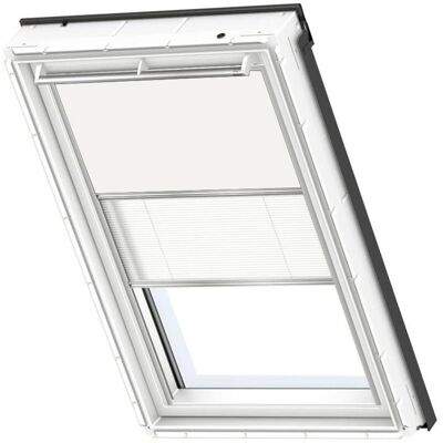 Volets VELUX MK06 1025S Blanc - Store pour fenêtre - Publicité Volets VELUX MK06 1025S Blanc - Store pour fenêtre - Publicité