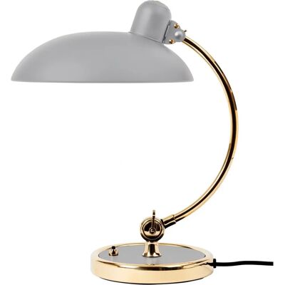 Fritz Hansen Kaiser Idell 6631-T Bordslampe - Easy Grey / Messing Fritz Hansen Kaiser Idell 6631-T Bordslampe - Easy Grey / Messing