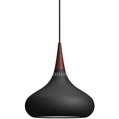 Fritz Hansen P1 Pendellampe - Svart - Ø 22,5cm - Vintage 1963 Fritz Hansen P1 Pendellampe - Svart - Ø 22,5cm - Vintage 1963