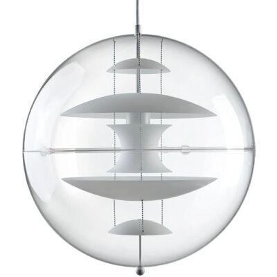 Suspension Globe Verner Panton - 50cm Blanc Suspension Globe Verner Panton - 50cm Blanc