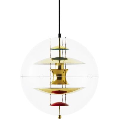 Verpan Verner Panton Globe Suspension - Transparent - Acrylique - Designer Verner Panton - Publicité Verpan Verner Panton Globe Suspension - Transparent - Acrylique - Designer Verner Panton - Publicité