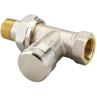 Danfoss RLV 3/8 pollice Dritto - Adattatore riscaldamento e raffreddamento Danfoss RLV 3/8 pollice Dritto - Adattatore riscaldamento e raffreddamento