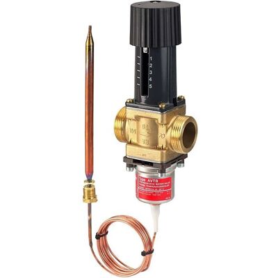 Danfoss 003N8152 Regolatore di temperatura - 30-65°C, R 1/2, Ottone/Inox Danfoss 003N8152 Regolatore di temperatura - 30-65°C, R 1/2, Ottone/Inox