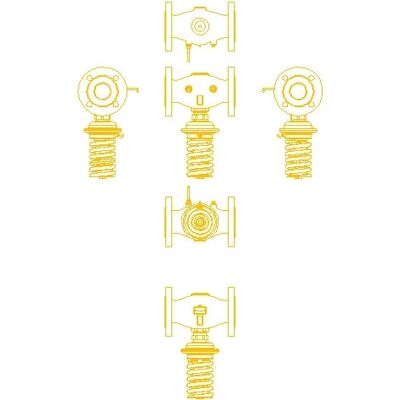 Danfoss 003H6629 Überströmregler - Rohranschluss Danfoss 003H6629 Überströmregler - Rohranschluss