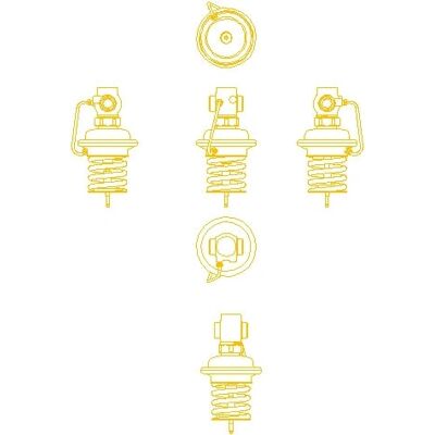 Danfoss 003H6651 Druckminderer - Rohrverbindung Danfoss 003H6651 Druckminderer - Rohrverbindung