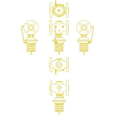 Danfoss 003H6661 Druckminderventil - Rohrverbindung Danfoss 003H6661 Druckminderventil - Rohrverbindung