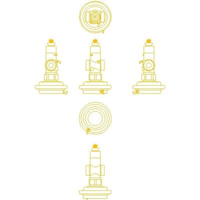 Danfoss 003H6751 - Sanitäranschluss Danfoss 003H6751 - Sanitäranschluss