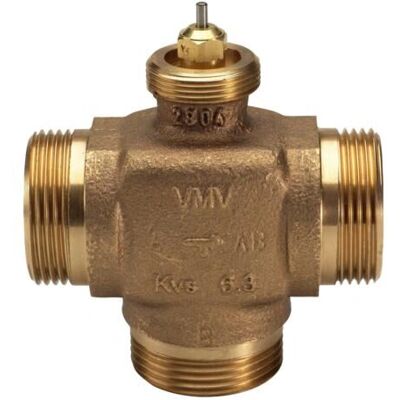Danfoss DN25 3-Wege-Mischventil - Rohrverschluss Danfoss DN25 3-Wege-Mischventil - Rohrverschluss
