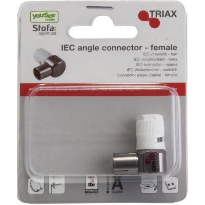 Triax 154115 Koaxialstecker - HF-Schutz für TV Triax 154115 Koaxialstecker - HF-Schutz für TV