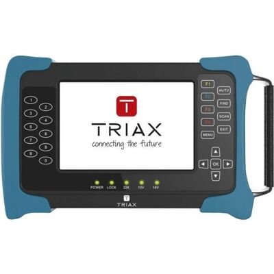 Triax UPM 1400 Satelliten- und TV-Messgerät - Unterstützt DVB-S/S2, DVB-T/T2, DVB-C Triax UPM 1400 Satelliten- und TV-Messgerät - Unterstützt DVB-S/S2, DVB-T/T2, DVB-C
