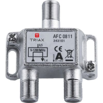 Triax AFC 0811 - Connettore cavo F-Type - Argento Triax AFC 0811 - Connettore cavo F-Type - Argento