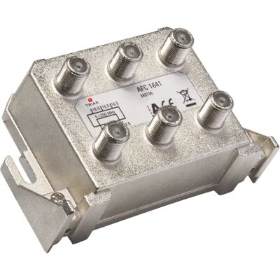 Triax AFC 1641 RF-Signal - 5-1218 MHz - Zinkdruckgusslegierung - 9,1cm x 4cm x 6,1cm - 200g - RF-Signal Triax AFC 1641 RF-Signal - 5-1218 MHz - Zinkdruckgusslegierung - 9,1cm x 4cm x 6,1cm - 200g - RF-Signal