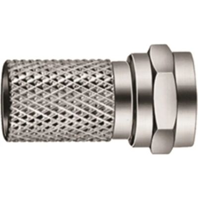 Triax SFC 070 Connecteur coaxial F en nickel - Connecteur coaxial Triax SFC 070 Connecteur coaxial F en nickel - Connecteur coaxial