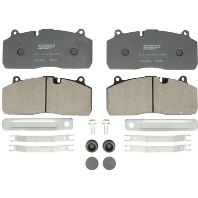 SBP 07-P29195 Rear Brake Pads Kit - Disc Brake System SBP 07-P29195 Rear Brake Pads Kit - Disc Brake System