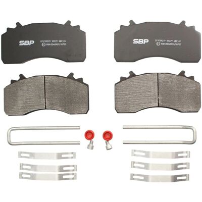 SBP Model 07-P29279 Brake Pad Set - Disc Brake Front/Rear SBP Model 07-P29279 Brake Pad Set - Disc Brake Front/Rear