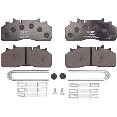 SBP 07-P29159 Kit Pastiglie Freno - Sistema Freno a Disco SBP 07-P29159 Kit Pastiglie Freno - Sistema Freno a Disco