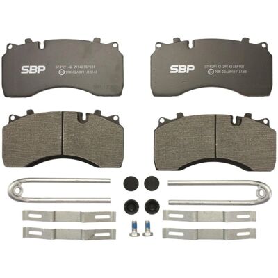 SBP 07-P29142 Brake Pads Kit Front Axle - Brake Pads SBP 07-P29142 Brake Pads Kit Front Axle - Brake Pads