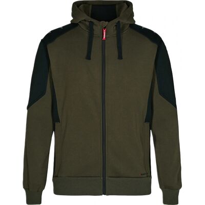 Engel Galaxy Jakke med Hætte - Funktionelt fleece, Grøn/Sort - Jakke Engel Galaxy Jakke med Hætte - Funktionelt fleece, Grøn/Sort - Jakke