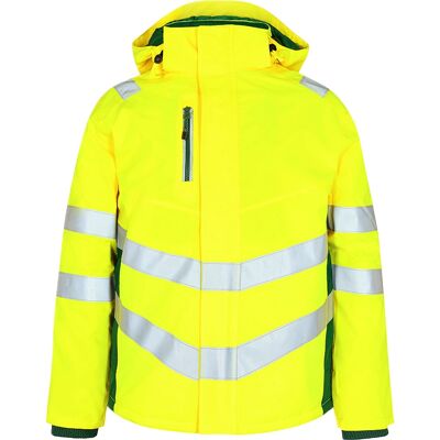 Engel Safety Vinterjakke - Gul/Grønn - Refleks - Sikkerhet Engel Safety Vinterjakke - Gul/Grønn - Refleks - Sikkerhet