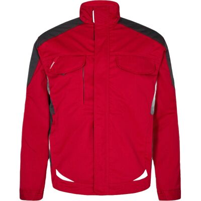 Engel Galaxy Light Arbeitsjacke - Tomatrot/Anthrazitgrau - 6XL Engel Galaxy Light Arbeitsjacke - Tomatrot/Anthrazitgrau - 6XL