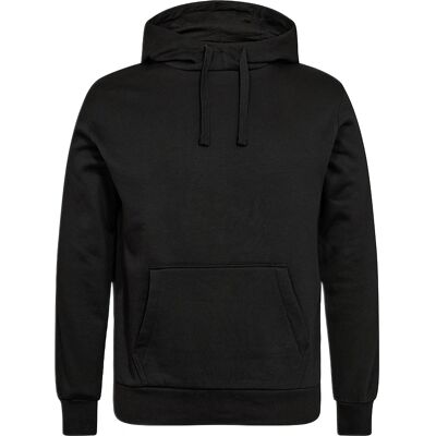 Engel Schwarze Joggingjacke - Atmungsaktiv, Verstellbare Kapuze, Kängurutasche - Joggingjacke Engel Schwarze Joggingjacke - Atmungsaktiv, Verstellbare Kapuze, Kängurutasche - Joggingjacke