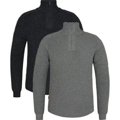 Engel Model SEW-8110-333 Gråmeleret Striktrøje - Sweater Engel Model SEW-8110-333 Gråmeleret Striktrøje - Sweater